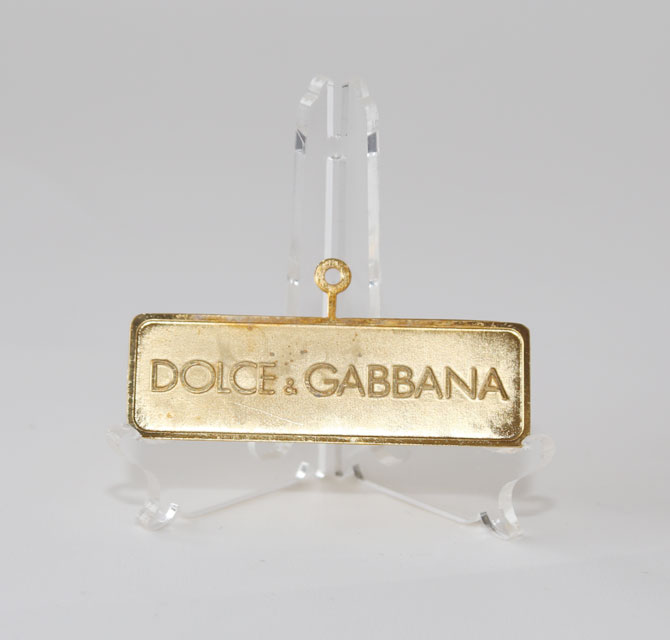 UV Printing Acrylic Keychains Golden